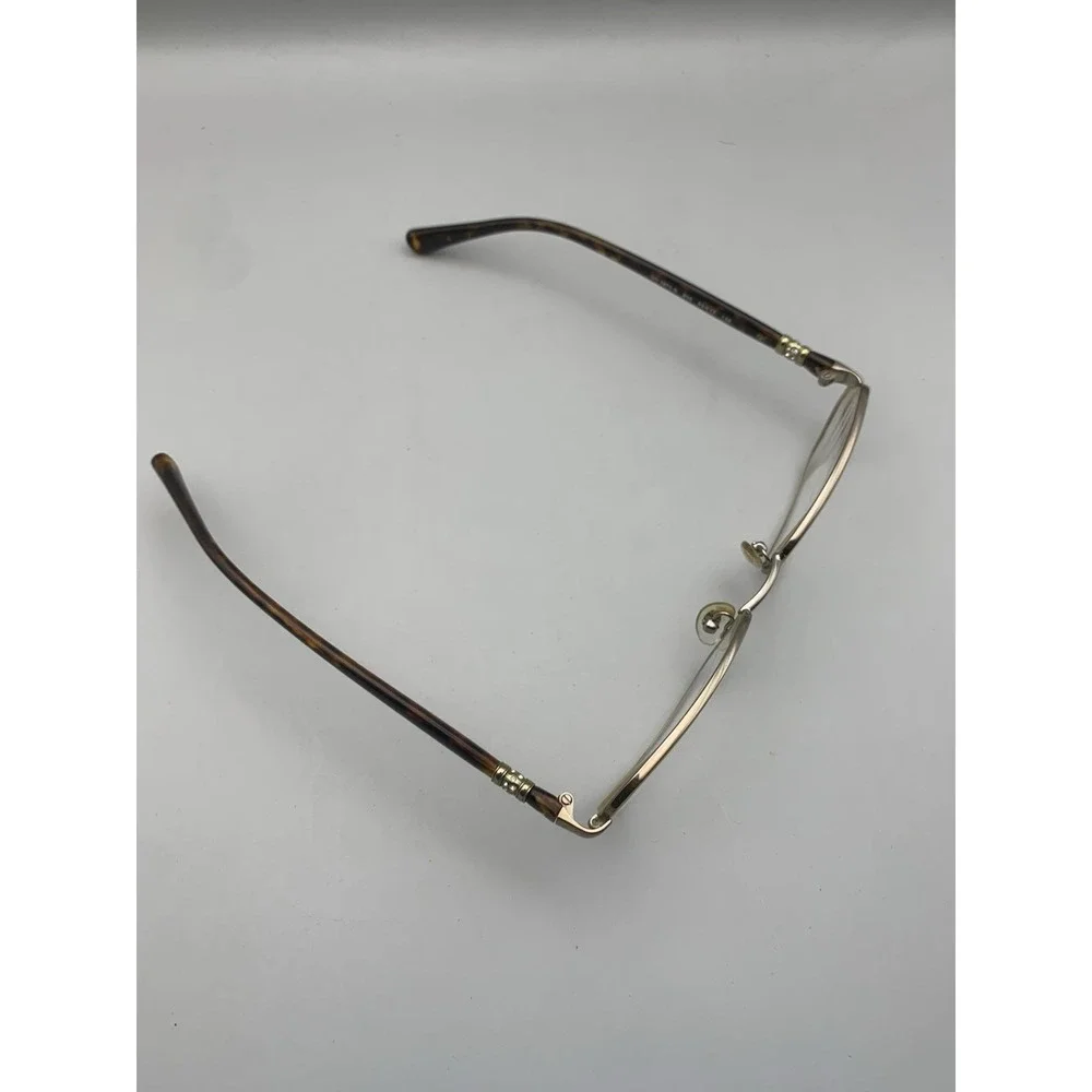 Vogue Eyeglasses VO3970-B 53-17-135 Brown Crystal Accent Rectangle Frame
